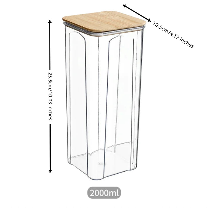 Set of 8 Plastic Free Durable Food Storage Set