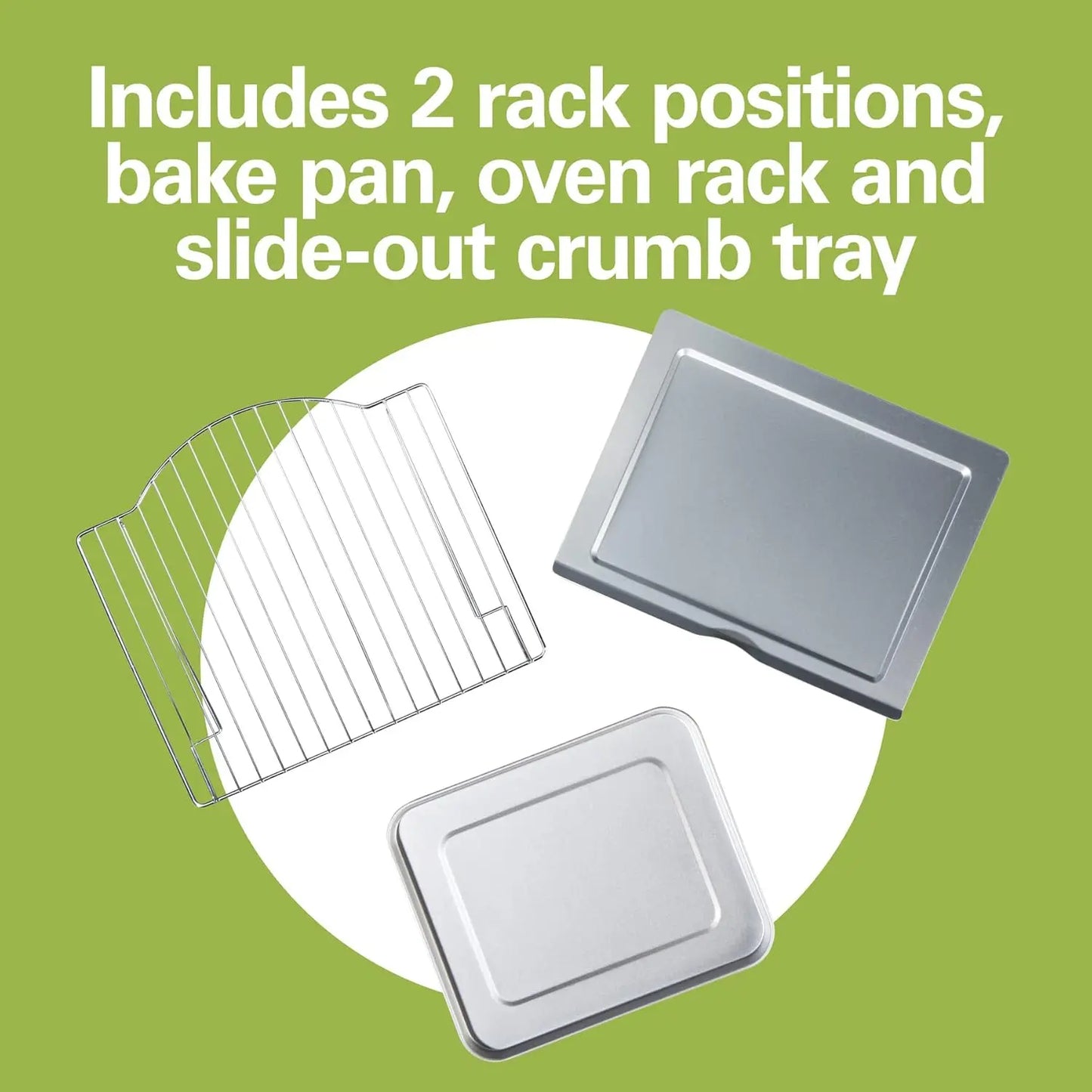 6 Slice Countertop Toaster Oven