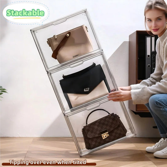 Clear Display Large Capacity Storage Box Organizer