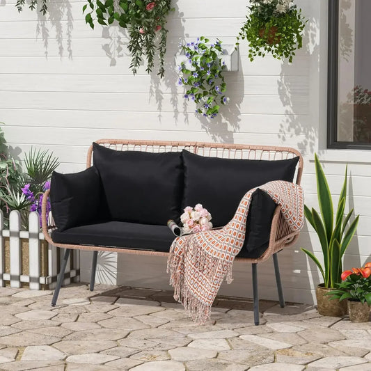 Garden Patio Loveseat, Outdoor Balcony Furniture