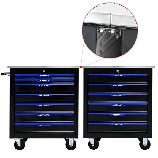 6-drawer rolling tool box cart