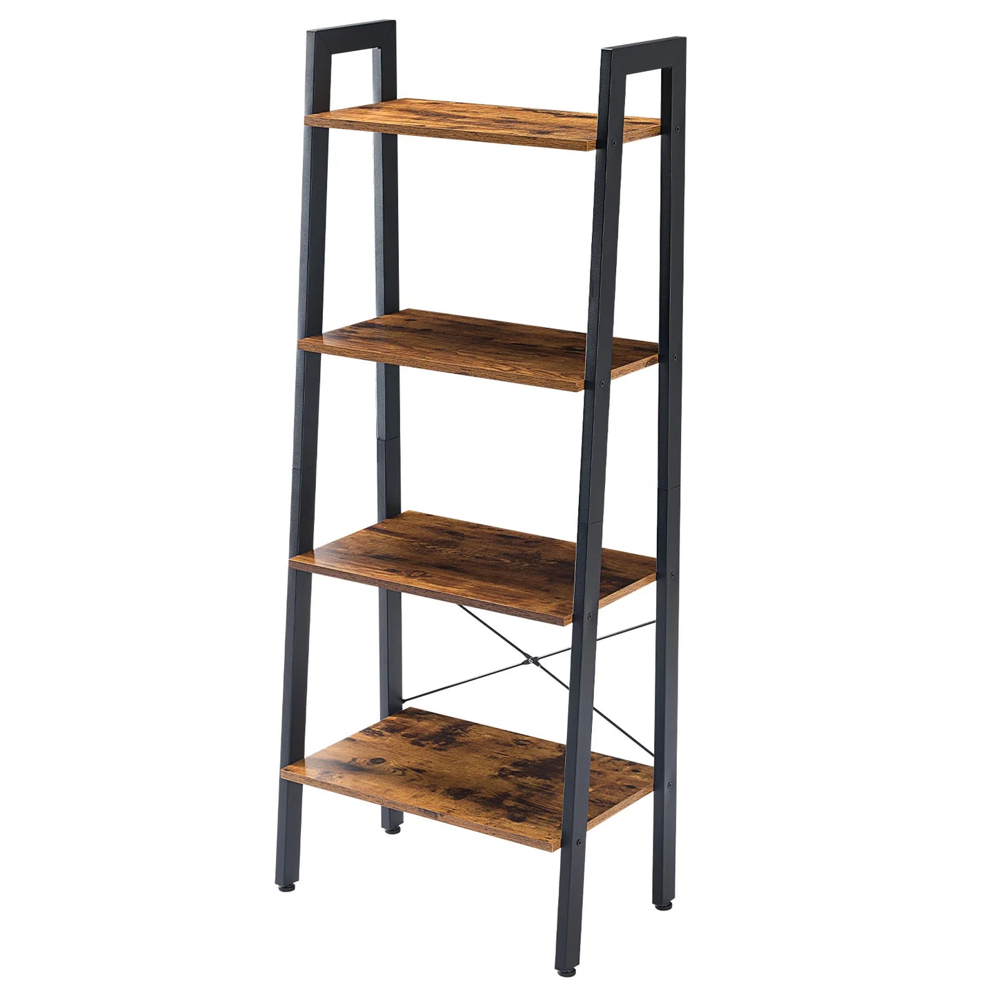 Bookshelf Wooden Storage Standing Shelf Living Room