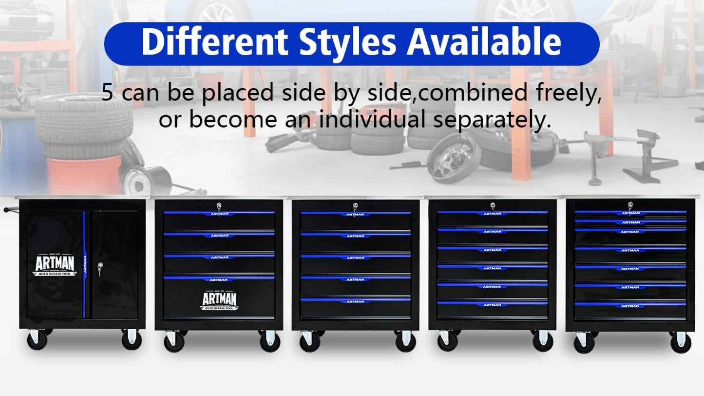 6-drawer rolling tool box cart