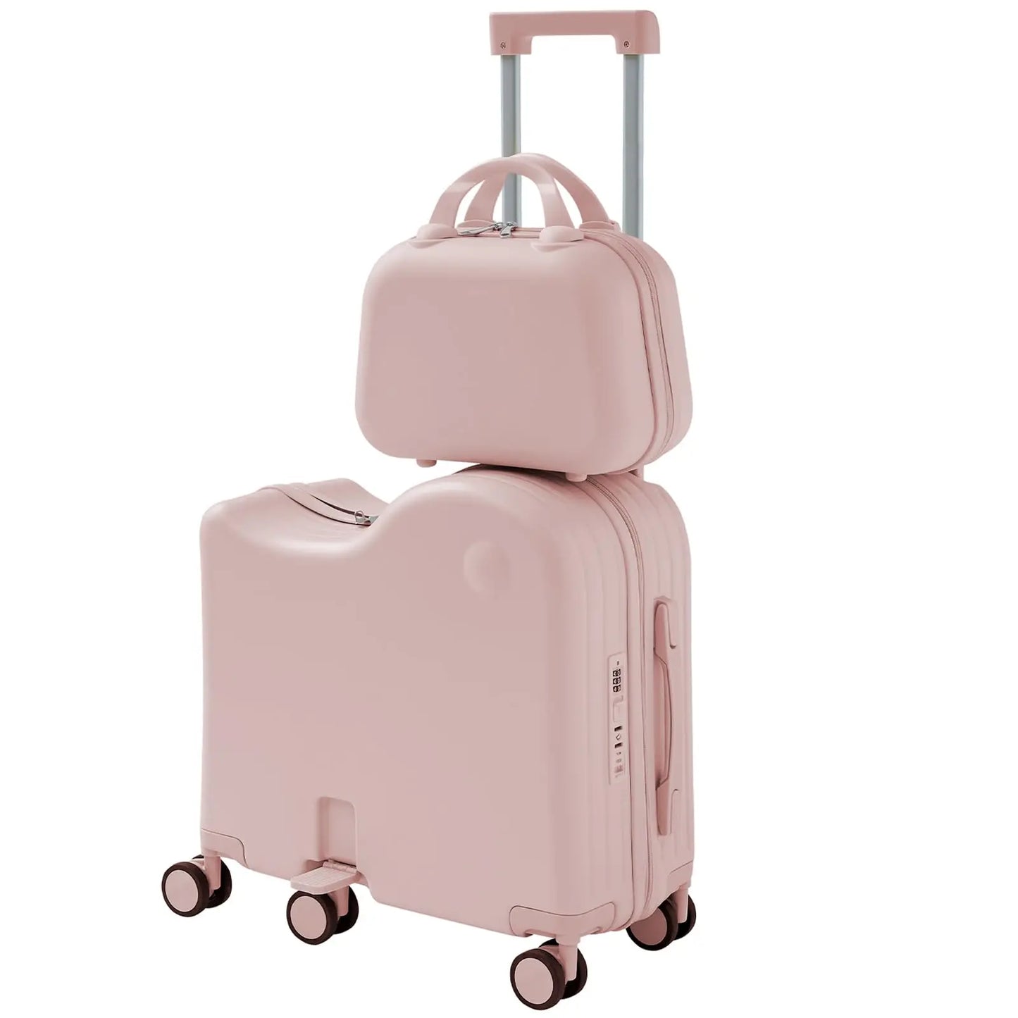 Ride-on Luggage Set with Bag for Kids