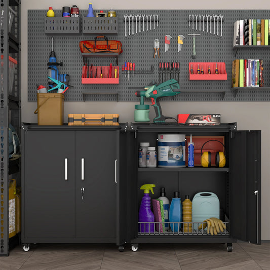 Mobile Tool Cabinet Rolling Storage Cabinet