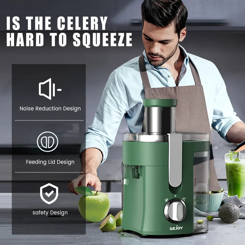 Compact Fruits Juicer,500W Juice Extractor Machine