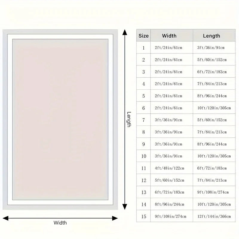 Washable Modern Non Slip Area Rug