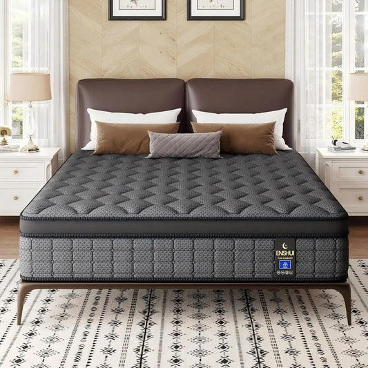 12"/14" Inch Medium Gel Memory Foam Mattress