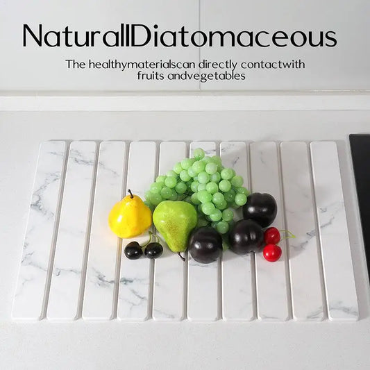 Diatomaceous Non-Slip Foldable Absorbent Mat
