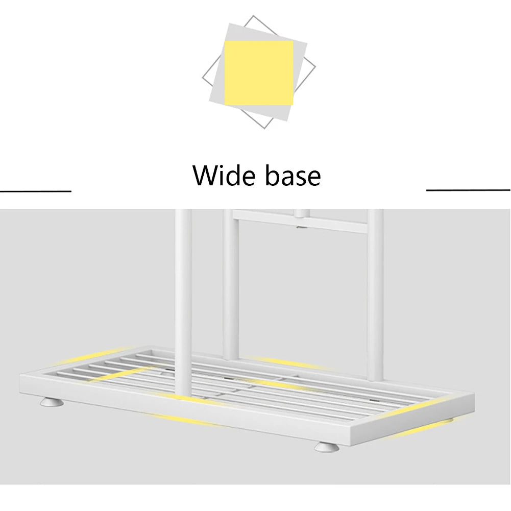Indoor/Outdoor Metal Plant Stand Flower Shelf
