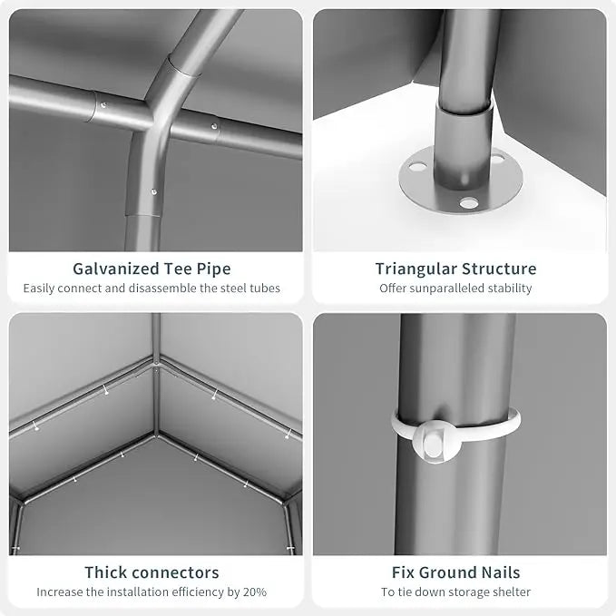 Waterproof Tent Heavy Duty for Motorcycle & Bikes