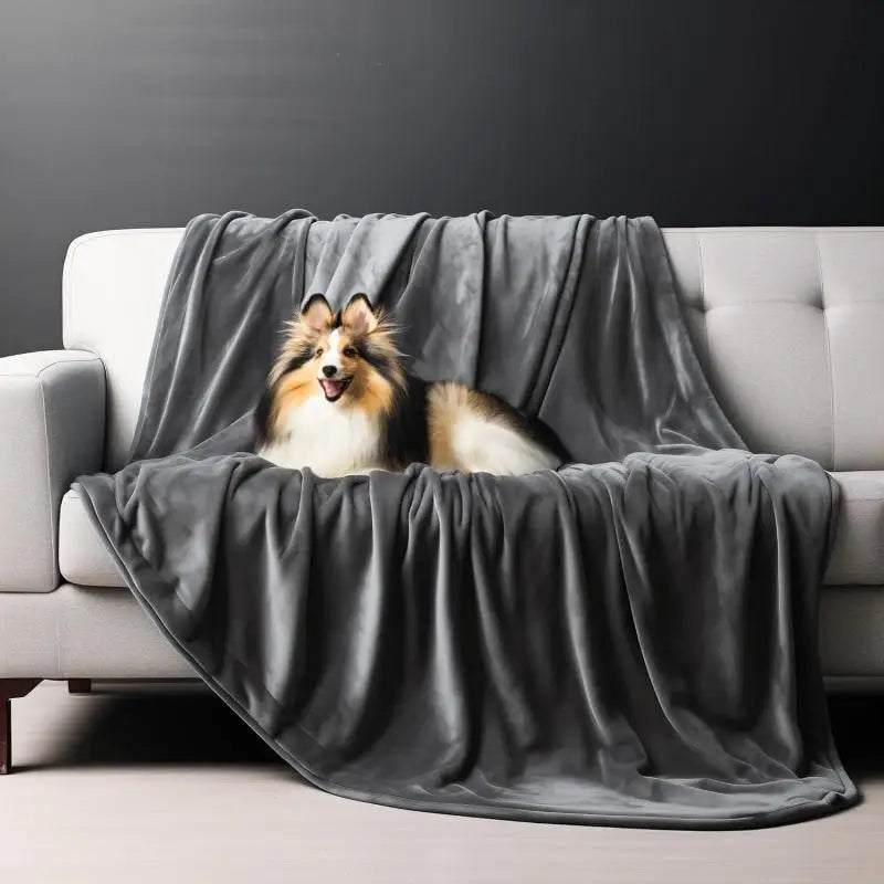 Water Resistant Blanket for Bed or Sofa