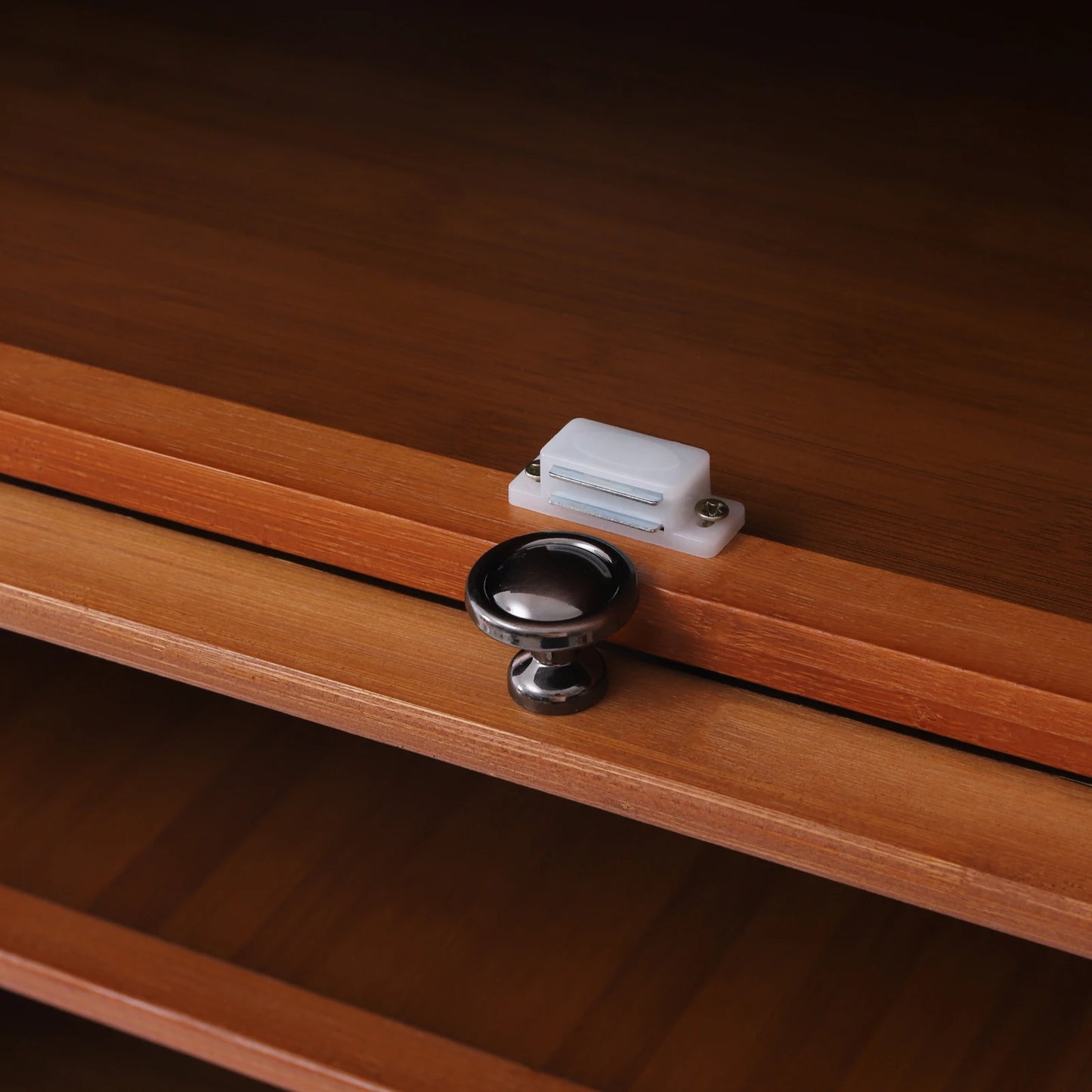 Bamboo Shoe Cabinet Storage Organizer