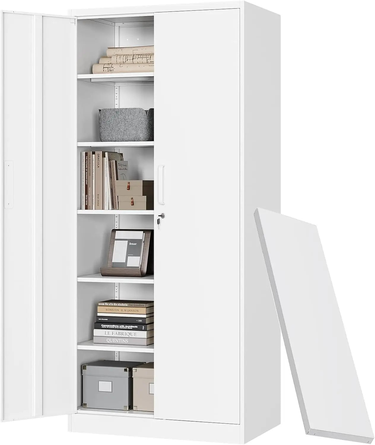 Metal Storage Cabinets with Lock Doors