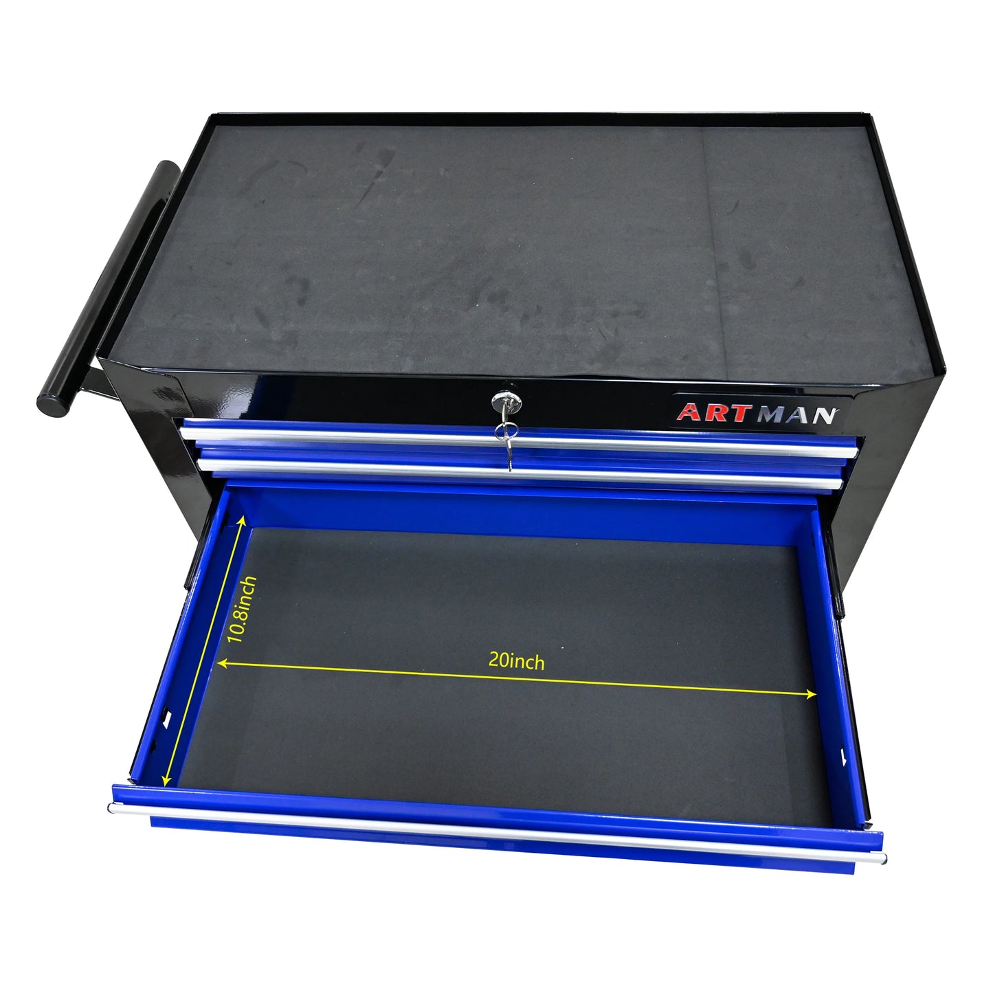 7 Drawer Rolling Tool Box with Key Lock