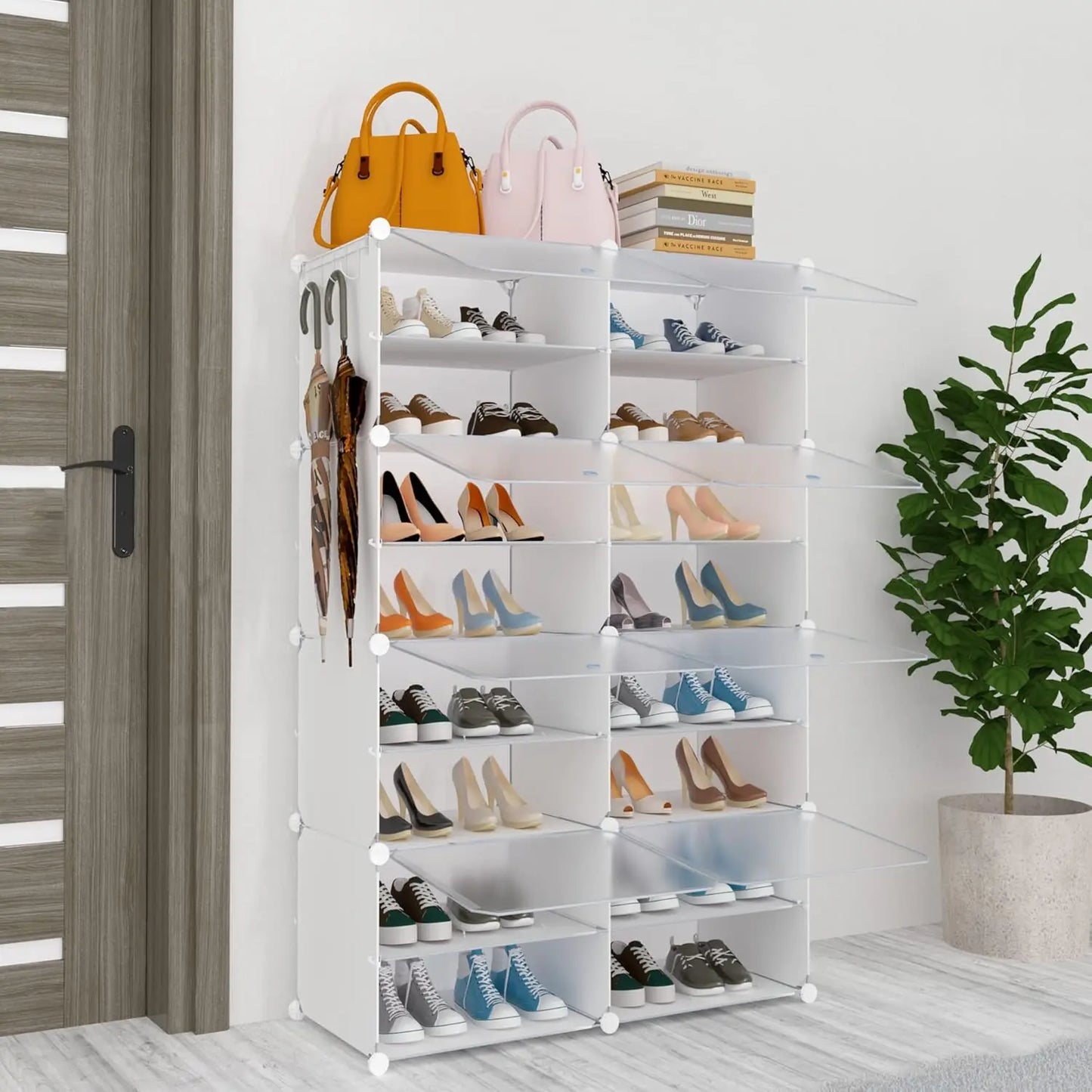 32-Pair Shoe Rack Organizer