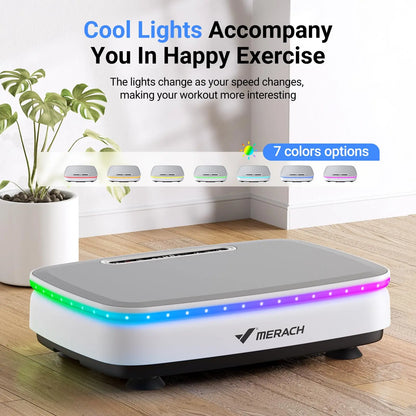 Vibration Plate Exercise Machine with Light