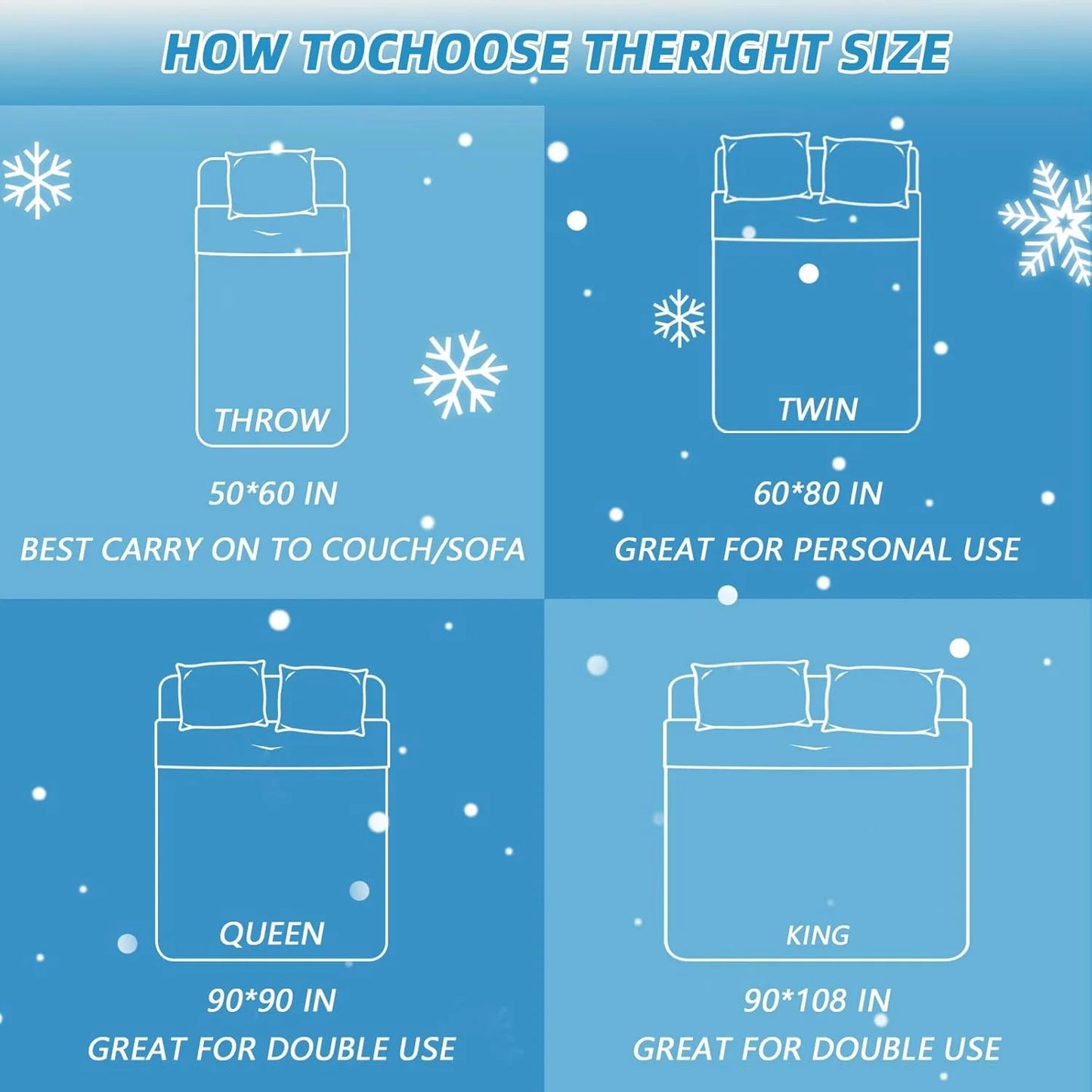 Cooling Blanket for Hot Sleepers & Lightweight