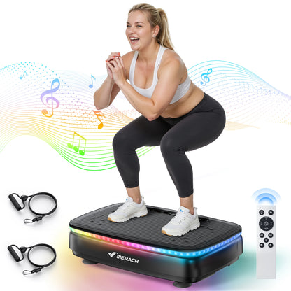 Vibration Plate Exercise Machine with Light