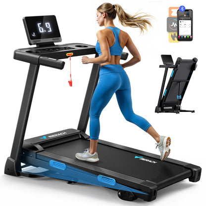 Foldable Quiet Incline Treadmill