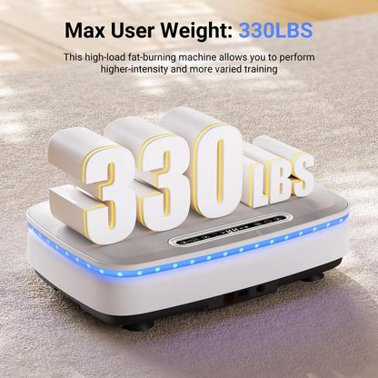 Vibration Plate Exercise Machine with Light