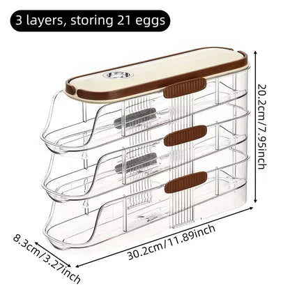 Egg Storage Box with Side Door