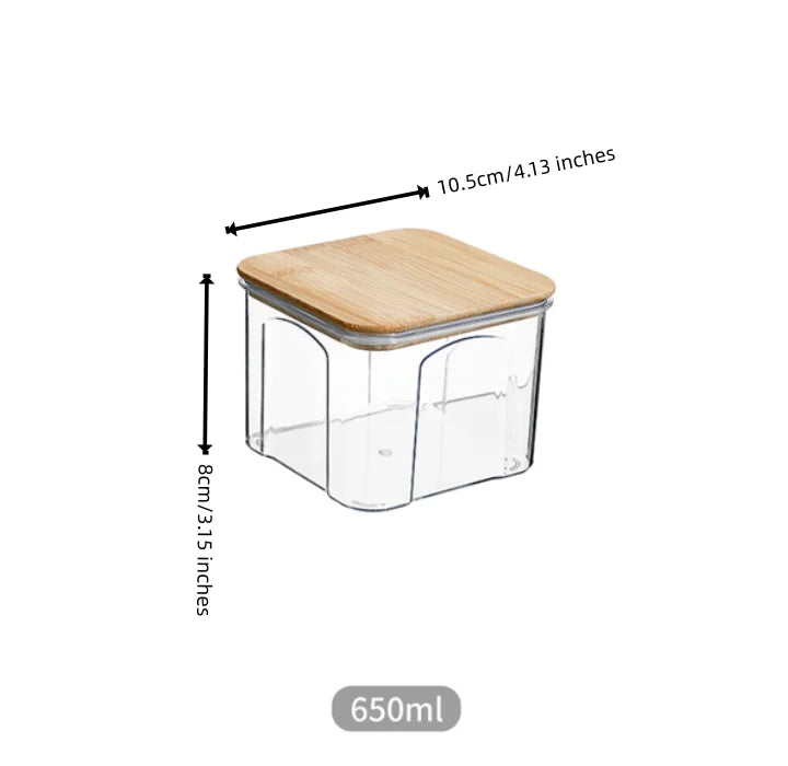 Set of 8 Plastic Free Durable Food Storage Set