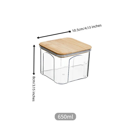 Set of 8 Plastic Free Durable Food Storage Set