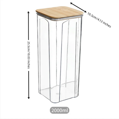 Set of 8 Plastic Free Durable Food Storage Set