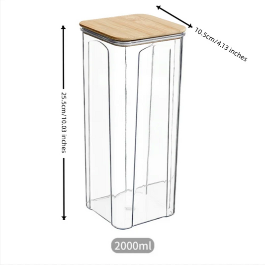 Set of 8 Plastic Free Durable Food Storage Set