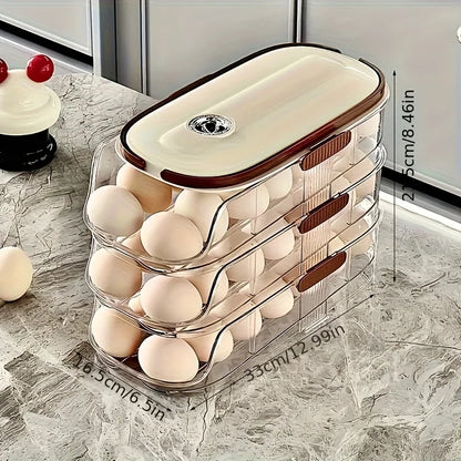 Egg Storage Box with Side Door