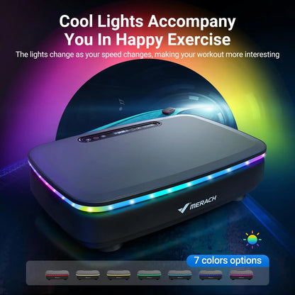 Vibration Plate Exercise Machine with Light