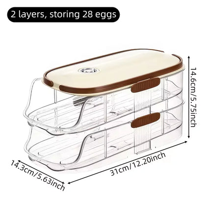 Egg Storage Box with Side Door