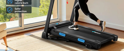 Foldable Quiet Incline Treadmill