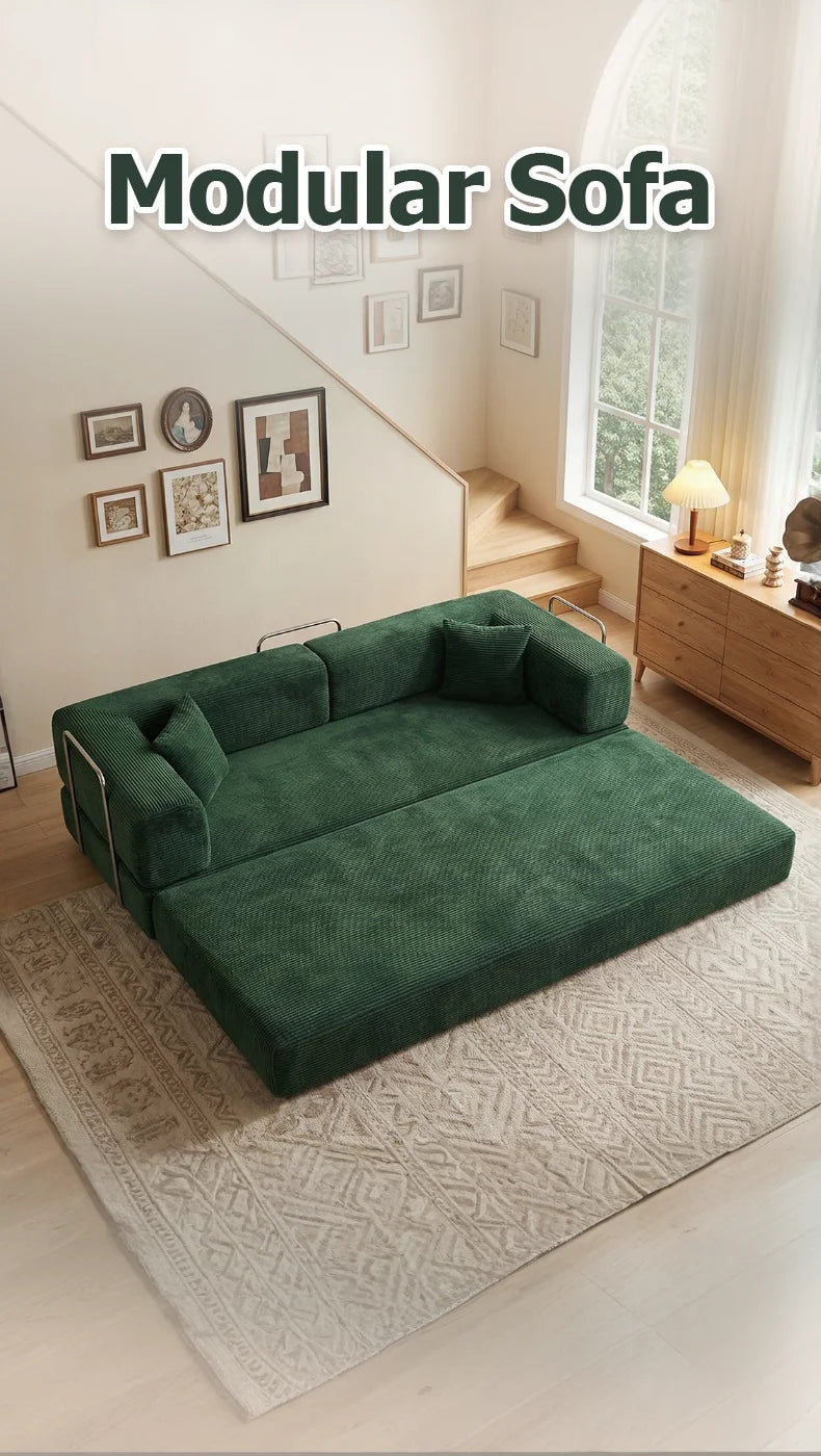 79' Futon Sofa Bed Convertible Couch
