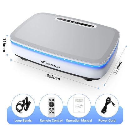 Vibration Plate Exercise Machine with Light