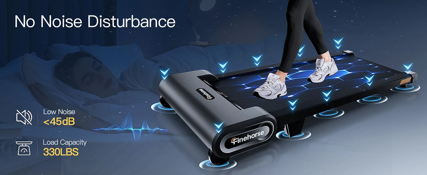 13% 6-Level Walking Pad with Auto Incline