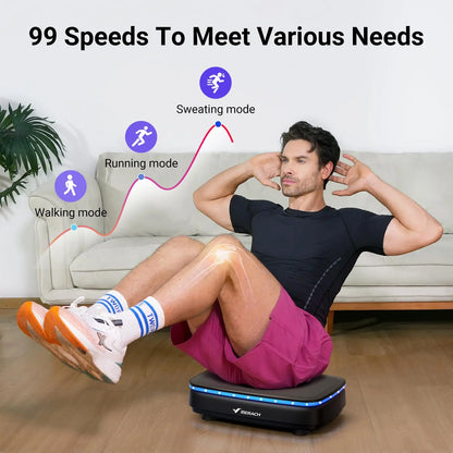 Vibration Plate Exercise Machine with Light