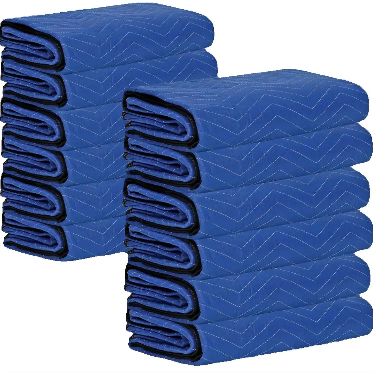 Moving Blankets 12 Pack, 80’’x 72’’
