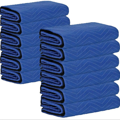 Moving Blankets 12 Pack, 80’’x 72’’