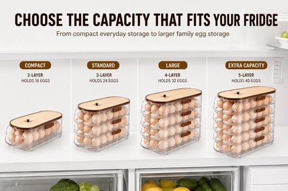Egg Storage Box with Side Door