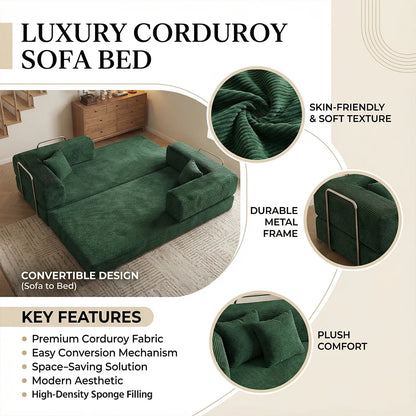 79' Futon Sofa Bed Convertible Couch