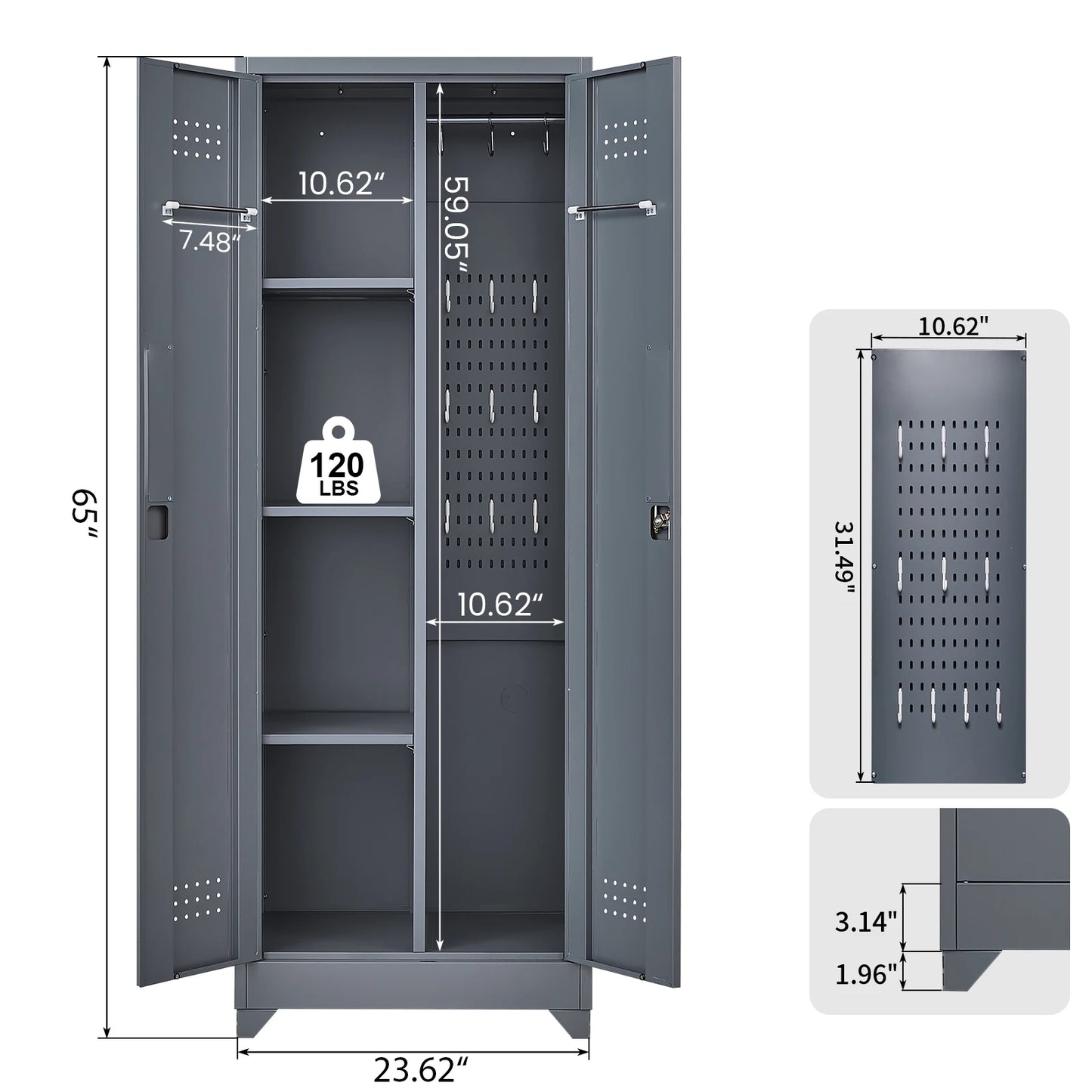 Professional Heavy Duty Garage Tool Storage Cabinet