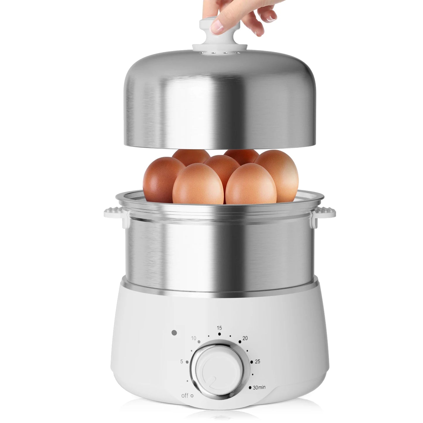 Egg Cooker 14-Egg Capacity Electric Hard Boiled