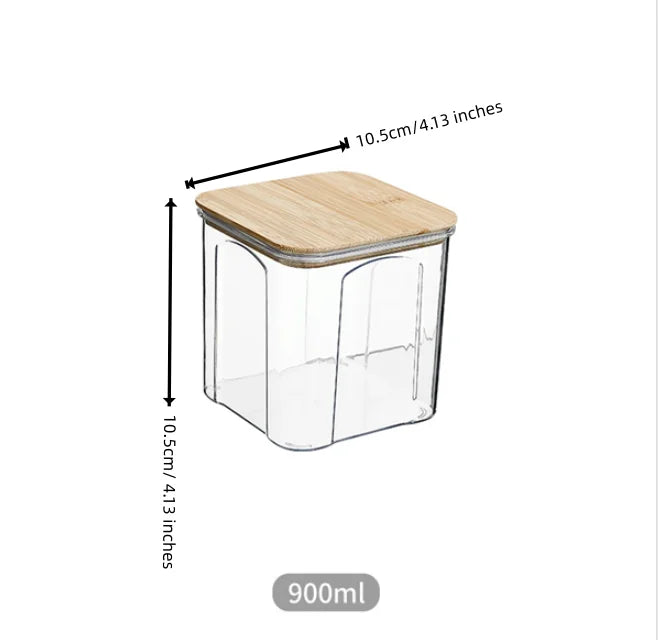 Set of 8 Plastic Free Durable Food Storage Set