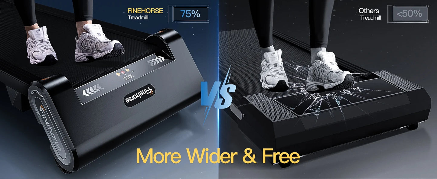 13% 6-Level Walking Pad with Auto Incline