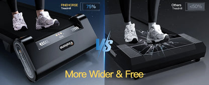 13% 6-Level Walking Pad with Auto Incline
