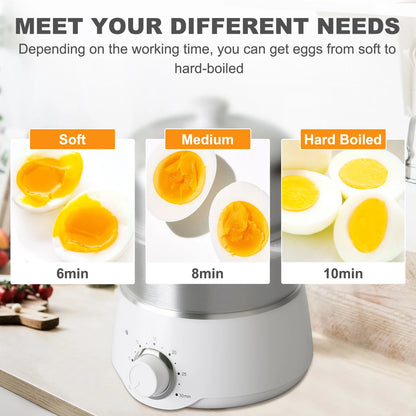 Egg Cooker 14-Egg Capacity Electric Hard Boiled
