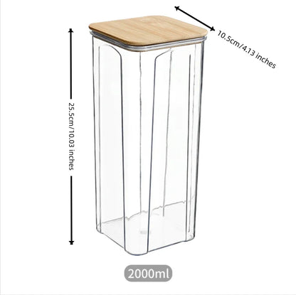 Set of 8 Plastic Free Durable Food Storage Set