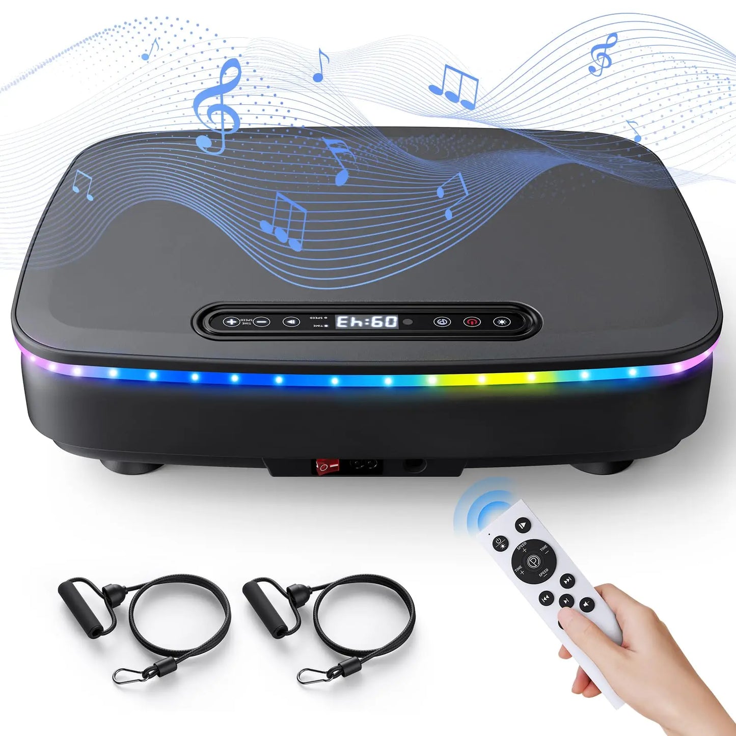 Vibration Plate Exercise Machine with Light